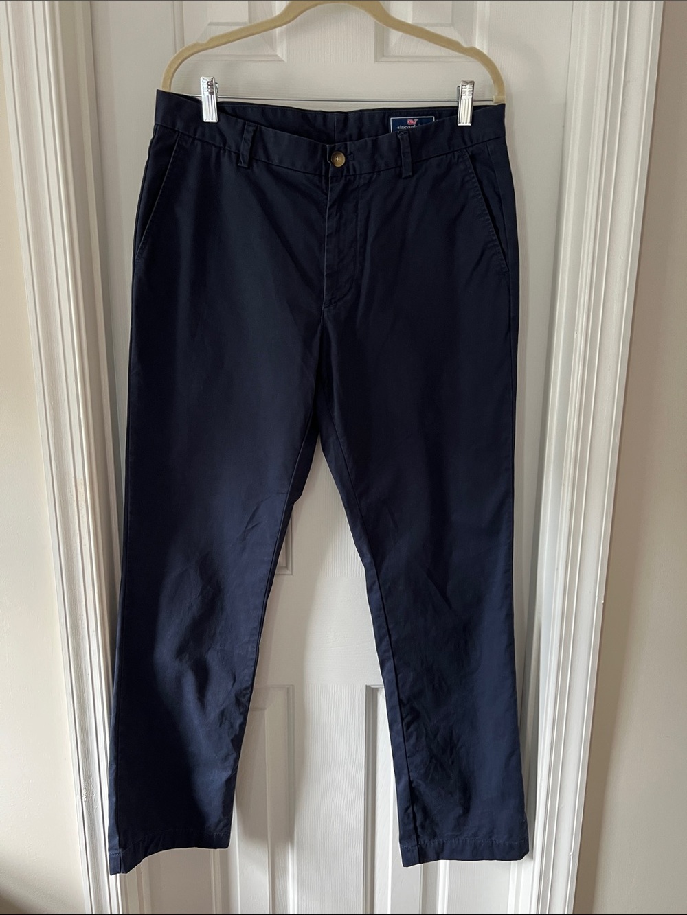 Vineyard Vines Navy Straight Chinos